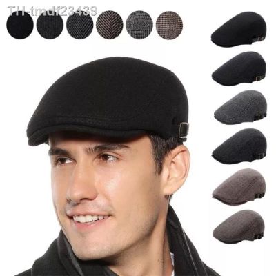 ❈ 2022 Men berets Fashion Beret Cotton Color Soft Top Beanie Literary Cap Peak Driver Hat