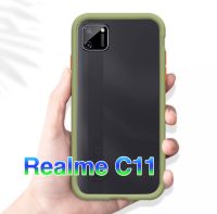 ส่งจากไทย Case Realme C11 เคสโทรศัพท์ เรียวมี case realme c11 เคสกันกระแทก ขอบสีหลังขุ่น case relame c11ของแท้ 100%