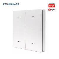 Zemismart Tuya Zigbee สวิทช์ฉากไร้สาย1 2 3 4แก๊งค์แบตเตอรี่ขับเคลื่อนผนังระยะไกลพร้อมปุ่มกดสมาร์ทชีวิตควบคุมแอป