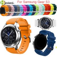 Gear S3 Frontier/Classic Watch Band 22mm Silicone Sport Replacement Watch Men women 39;s Bracelet watches Strap for Samsung Gear S3