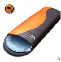 Free shipping 2018 Brand Outdoor Envelope Square Sleeping Bag Camping Travel Hiking Multifunction warm 1300G Cotton Sleeping Bed