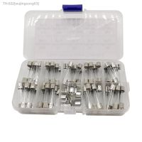 ♤☏ 72Pcs/Box M6x30mm Fast-Blow Fuse Quick Blow Glass Tube Assorted Kits 0.5A 1A 2A 3A 5A 10A 15A 20A 30As Fuses Set