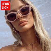 Leontion แว่นตากันแดดทรงสามเหลี่ยมสีชมพูสำหรับผู้หญิง/ผู้ชาย,แว่นตาทรงแว่นตากันแดด UV400แบบวินเทจ