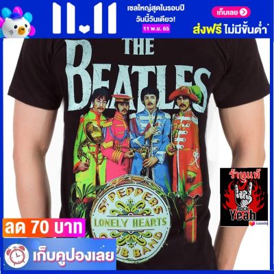 เสื้อวง THE BEATLES ร็อคในตำนาน อมตะ เดอะบีเทิลส์ ไซส์ยุโรป RCM1765