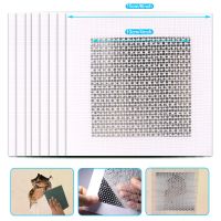 8pcs 4 Inch Drywall Repair Kit Wall Repair Patch  Aluminum Fiber Mesh Galvanized Sheet  Drywall Hole Repair Patch Metal Patch Sealants