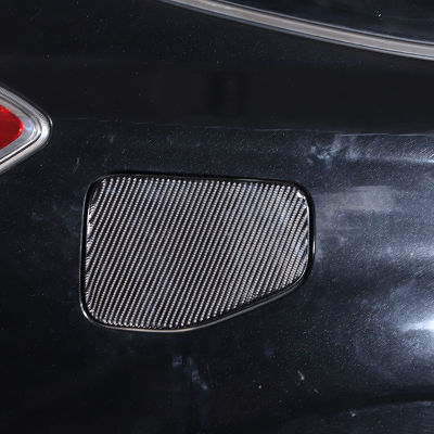 สำหรับ Subaru Forester 2013 2014 2015 2016 2017 2018คาร์บอนไฟเบอร์รถการใช้ถังแผงสติกเกอร์รถอุปกรณ์เสริม