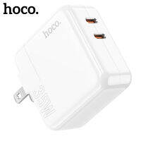 HOCO C110 100% ของแท้พอร์ต35W PD สอง USB Type C สำหรับ iPad Pro iPad Mini 14 Pro Max SAMSUNG S22 Huawei Realme Xiaomi