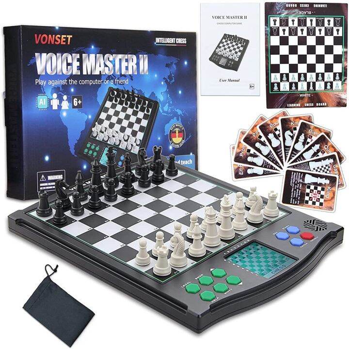 Intelligent Teaching Electronic Chess SinglePlayer Chess Game AI
