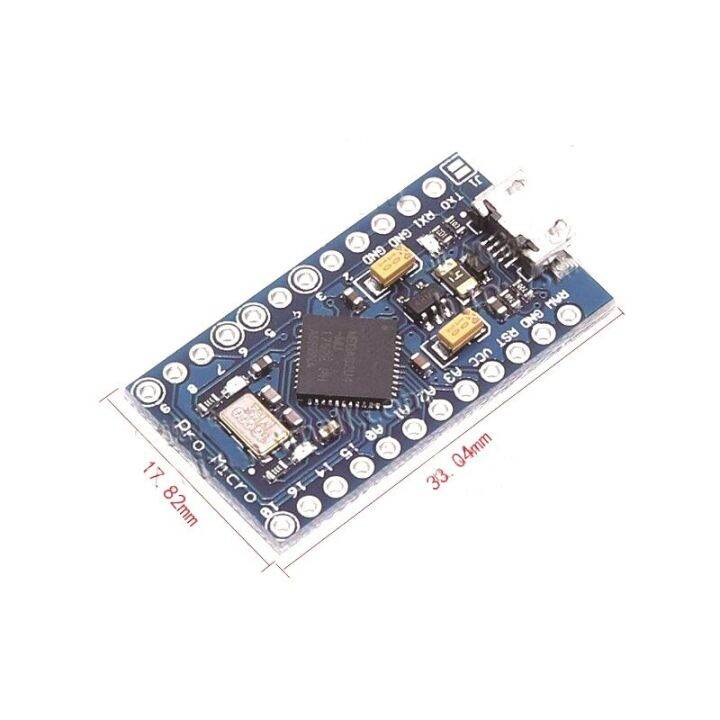 Pro Micro ATmega32U4 5V 16MHz Replace ATmega328 For Arduino Pro Mini ...