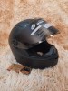 Mũ bảo hiểm full face asia đen vân carbon logo đồng kính trong - khói - ảnh sản phẩm 1