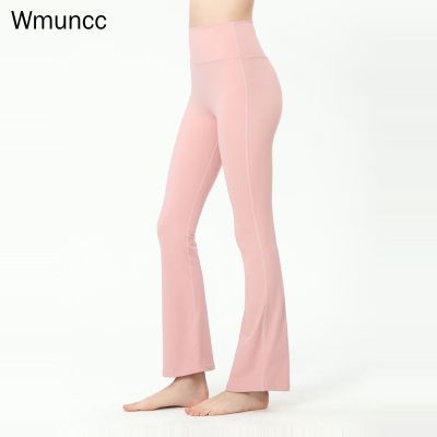 Wmuncc กางเกงขายาว เอวสูง ทรงหลวม ยืดหยุ่นสูง เหมาะกับใส่เล่นโยคะ ฟิตเนส สําหรับผู้หญิง jo