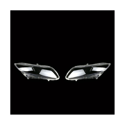 2Piece Headlight Cover Transparent Lampshade Head Light Lens Front for Honda Civic 2012-2015