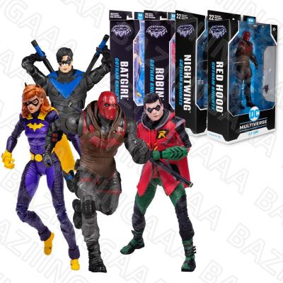 ZZOOI McFarlan Toys Gotham Knights Bundle (4) 18cm Figures Action Figure Toys Collection Doll Childrens Toys Model DC