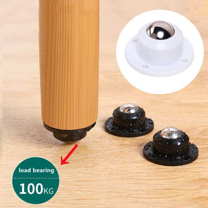 4-8pcs-wheels-for-furniture-stainless-steel-roller-self-adhesive-furniture-caster-home-strong-load-bearing-universal-wheel-furniture-protectors-replac