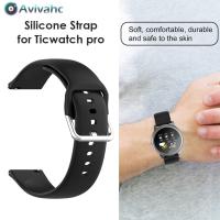 【Avivahc】 Silicone Soft Sports Smart Watch Strap Smartwatch Replacement Wristband Belt for Sam-sung Huawei Amazfit Xiaomi Garmin Fossil Haylou Solar L