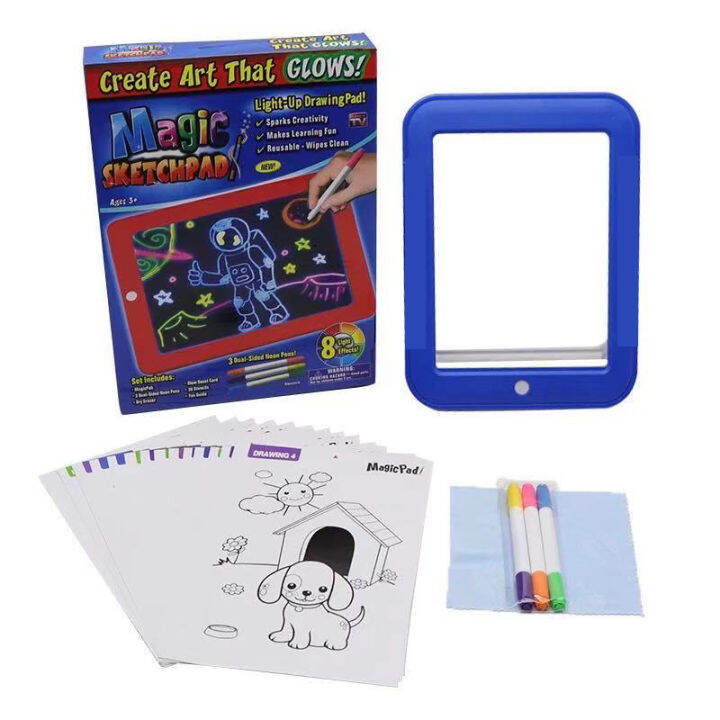 3d-magic-drawing-pad-set-childrens-fluorescent-puzzle-magical-graffiti-writing-board-games-luminous-montessori-educational-toys