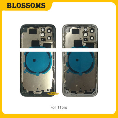 AAA High Quality Back Cover For iphone 11 11pro 11 Pro Max Housing Cover Rear Door Chassis Middle Frame with Back Glass + Tool