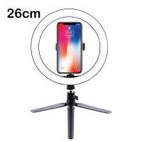 LED Fill Ring Light 1.1M 1.6M Tripod Stand Phone Holder Selfie Makeup Live Streaming YouTube Dimmable Ringlight Photography Lamp