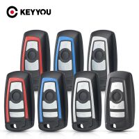 KEYYOU For BMW CAS4 F System 3 5 7 Series 2009-2016 E90 E92 E93 X5 F10 F20 F30 F40 Remote Car Key Case