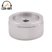 Hot Selling 1PC Audio Volume Control Knob 35X17mm CNC Machined Solid Aluminum Potentiometer Knob For CD Player Amplifier DAC Radio DIY