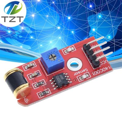Tzt 801S Shake Vibration Sensor โมดูลสำหรับ Arduino Open Lm393 3-5vdc Tt Logic