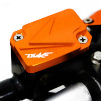 ของประดับจักรยานยนต์ด้านหน้าเบรคกระปุกน้ำมันไฮดรอลิกฝาครอบสำหรับ KTM DUKE 125 200 390 690ดยุคอาซี200 390 690 Duke R SMC SMR Wiith โลโก้