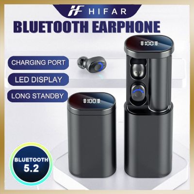 Bluetooth Headset Original Earphone Real Wireless Bluetooth Headset Double Earphone Sports in-Ear Large Capacity Mini Headset
