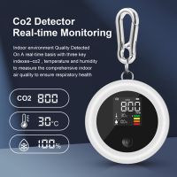 CO2 Detector Carbon Dioxide Concentration Detector CO2 Monitor Meter Air Monitor Humidity CO2 Content 3 in 1 Meter