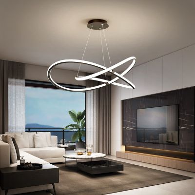 [COD] Italian-style living room chandelier light luxury post-modern minimalist special-shaped designer home hall restaurant