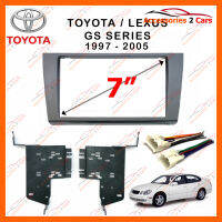 หน้ากากวิทยุรถยนต์ TOYOTA LEXUS GS SERIES 1997 (NV-LE-012)