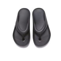 original Explosive style N stepping on shit feeling shock-absorbing B herringbone sandals and slippers temperament female ins thick bottom non-slip beach slippers for men and women for outerwear