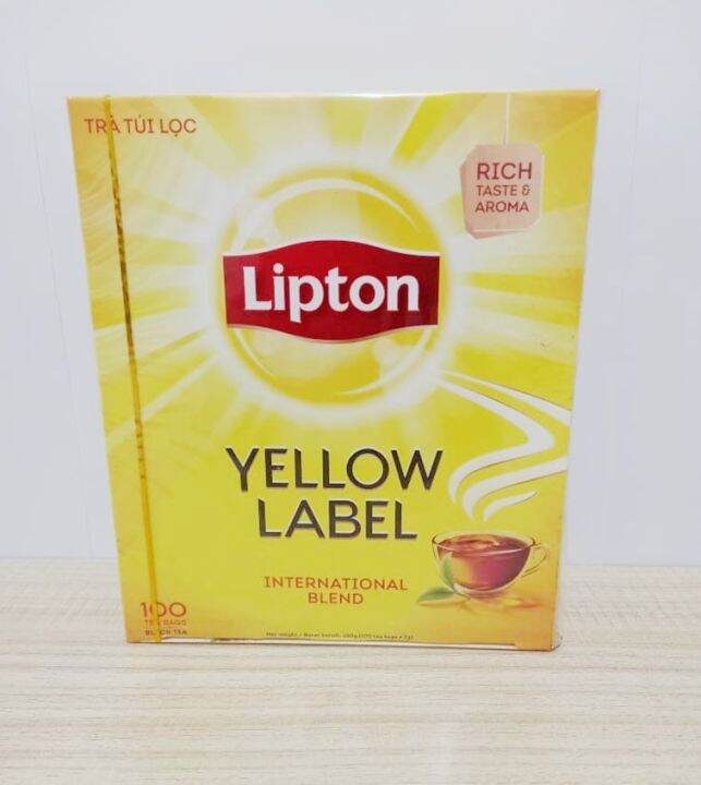 Lipton Yellow Label Tea 100 bags x 2g | Lazada