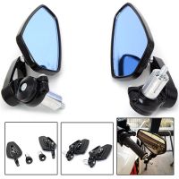 7/8 Bar End motorcycle rear side Mirror for honda yamaha kawasaki ER6F ER6N EX500R GPZ500S GTR1400 KLE500 W800 ZR750 ZRX1200