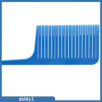 [DOLITY1] ABS Sectioning Weaving Highlighting Foiling Hair Comb for Salon Combs Pink