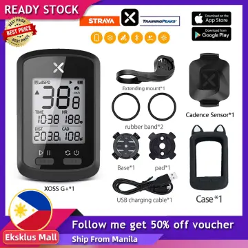 Xoss 2024 g+ speedometer