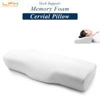 Ergonomic Cervical Pillow with Washable Cover Bed Pillows for Side, Back, Stomach Sleepers Neck Pain Relief