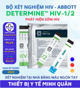 Hỏa Tốc  Test HIV DETERMIN 1 2 HIV  phát hiện sớm HIV