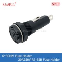 【YF】☃◇☌  5PCS 6x30MM Fuse Holder R3-55B 20A250V Panel Mounting Current And Temperature Resistance Boxes