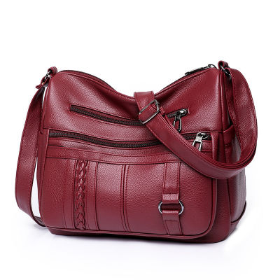 Womens Bag 2023 New Street Fashion Simple Pu Soft Surface One Shoulder Crossbody Bag Small Square Bag 2023