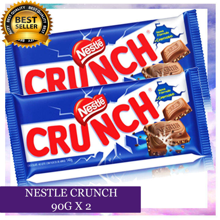 NESTLE CRUNCH BAR 90g 2 PCS Lazada PH