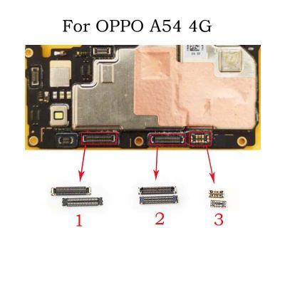 สำหรับ OPPO A54 4G จอแสดงผล LCD FPC Connector/usb Charger Charging Contact Plug ขั้วต่อแบตเตอรี่
