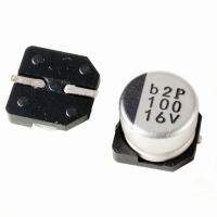 5ชิ้น,NICHICON 16V 100UF SMD ตัวเก็บประจุอลูมิเนียมแข็งผลิตจากญี่ปุ่น6x5mm