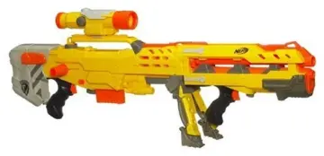  Nerf Longshot CS-6 Blue - Rare Discontinued Model : Toys & Games