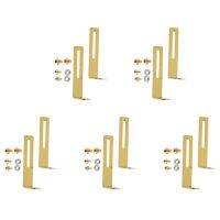 Pickguard Bracket Mounting Screws for Gibson Les Paul Electric Guitar Repalcement( Pack of 10) (Gold)