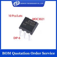 100 Buah MOC3021 DIP-6 OPTOISOLATOR 5KV TRIAC MOC3021 3021 OPTOISOLATOR IC