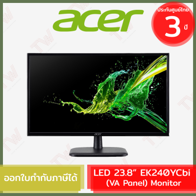 Acer LED 23.8” EK240YCbi (VA Panel) Monitor จอมอนิเตอร์ ของแท้ ประกันสินค้า 3ปี