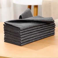 ❅♨ 1/5PCS Thickened Magic Cleaning Cloth No Watermark Glass Wiping Cloth Reusable Window Glass Cleaning Cloth rag Kitchen Towel