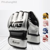 Boxing MMA Gloves Grappling Punching Bag Training Kickboxing Fight Sparring UFC