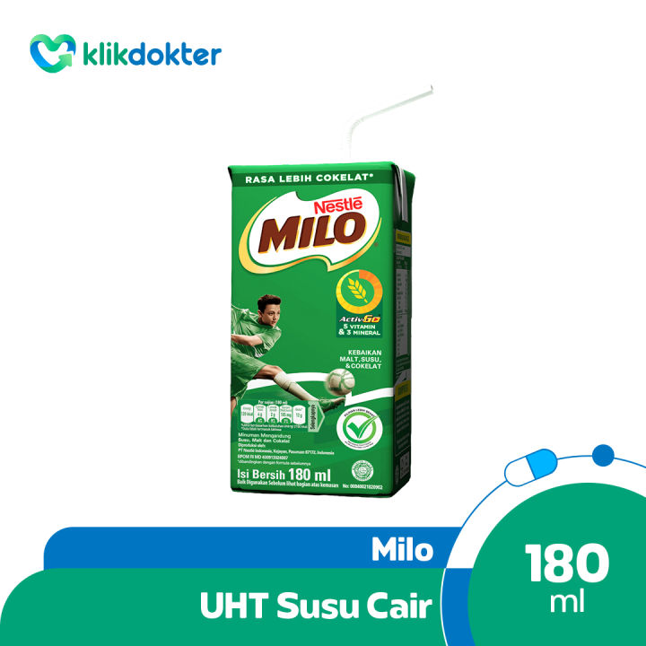 Milo Uht Susu Cair 180ml Lazada Indonesia 8094