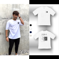 ✨Oversize✨ เสื้อ T-shirt คอตตอนผ้านุ่มลายดอกไม้ unisex